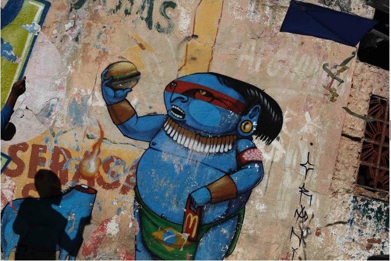 Ο τοίχος είχε τη δική του ιστορία -Τα γκράφιτι της οργής και του θυμού κατά του Μουντιάλ στη Βραζιλία [εικόνες] | iefimerida.gr 10