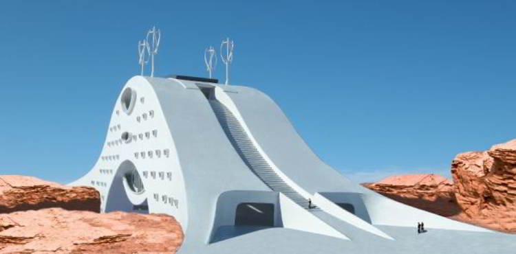 Οικολογικό ξενοδοχείο- γέφυρα πάνω από τον ποταμό του Κολοράντο [εικόνες]  | iefimerida.gr 2