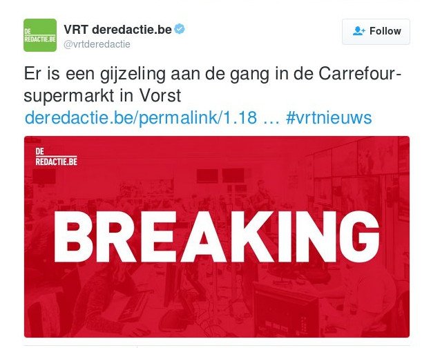 Λήξη συναγερμού στο Βέλγιο: Συνελήφθη ο ένοπλος που κρατούσε 15 ομήρους σε σούπερ μάρκετ [εικόνες] | iefimerida.gr 3