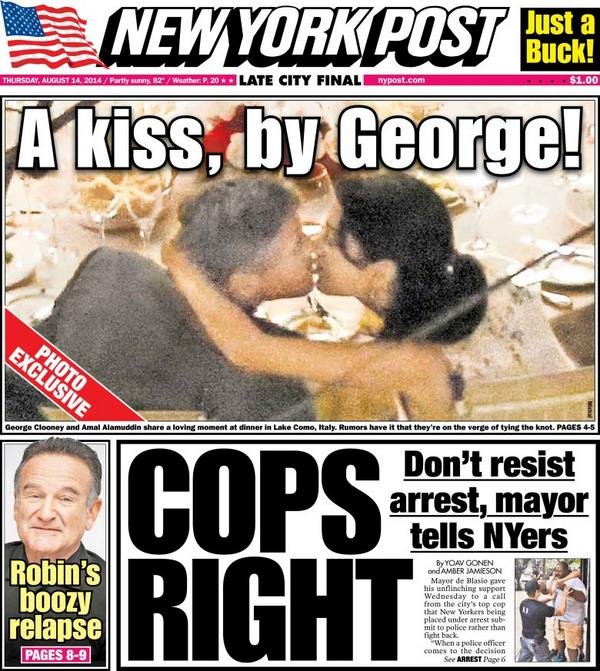 Δεν κρατιέται ο Κλούνεϊ: Σε τρυφερά ενσταντανέ με την αγαπημένη του [εικόνες] | iefimerida.gr 0