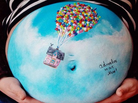 Μια εγκυμοσύνη... πίνακας ζωγραφικής [εικόνες] | iefimerida.gr 2