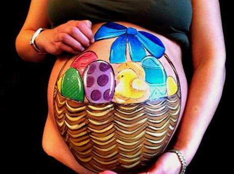 Μια εγκυμοσύνη... πίνακας ζωγραφικής [εικόνες] | iefimerida.gr 4