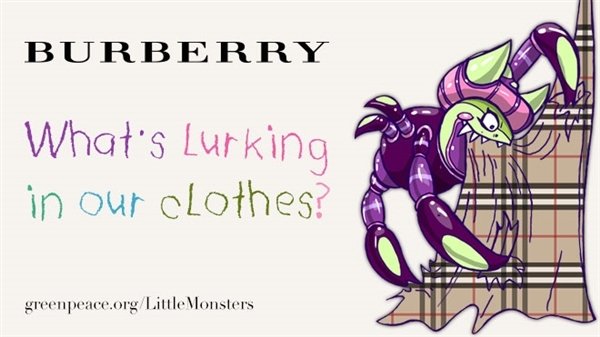 Greenpeace εναντίον μάρκας  Burberry: Τα παιδικά της ρούχα περιέχουν επικίνδυνα χημικά [εικόνες] | iefimerida.gr 2
