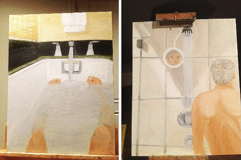 Ζωγραφιές από τις καλλιτεχνικές ανησυχίες του Τζορτζ Μπους [εικόνες] | iefimerida.gr 1