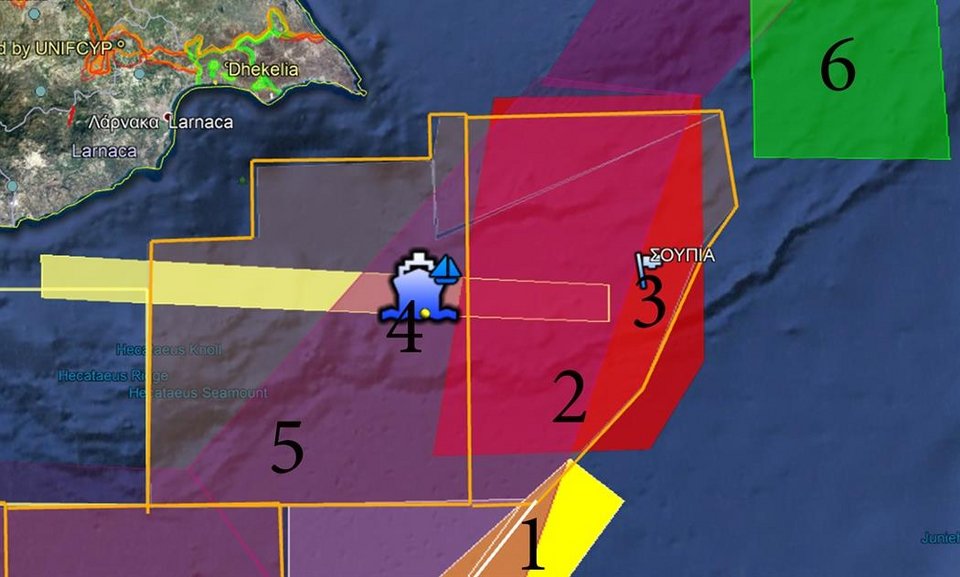 Κυπριακή Navtex για άσκηση με πραγματικά πυρά στο «3» της ΑΟΖ -Δίπλα σε τουρκική άσκηση | iefimerida.gr 0
