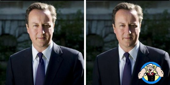 Διασυρμός για τον Κάμερον στο Twitter -Γελάνε με το αποτυχημένο photoshop [εικόνες] | iefimerida.gr 3