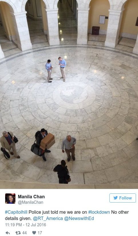 ΗΠΑ: Απέκλεισε η αστυνομία το Καπιτώλιο -Πληροφορίες για ένοπλο [εικόνες] | iefimerida.gr 0