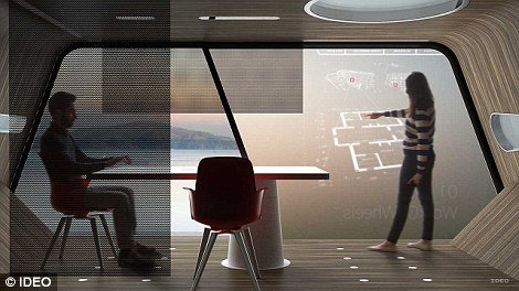 Γραφείο που κάνει βόλτες στους δρόμους -Εχει ρόδες, μηχανή και διαφανείς «τοίχους» [εικόνες] | iefimerida.gr 1