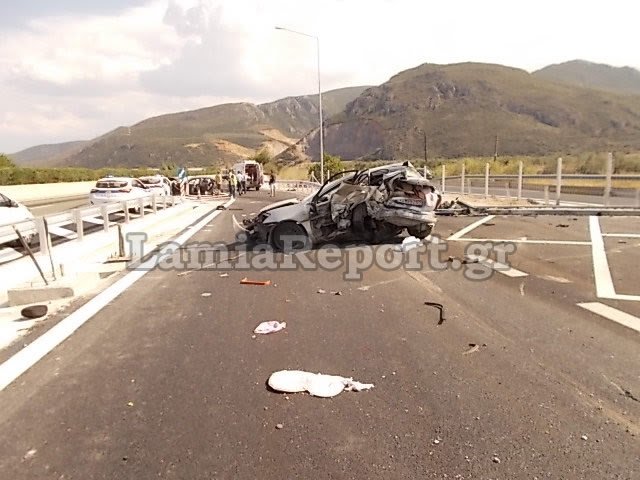 Απίστευτο τροχαίο στην Αταλάντη – Σώθηκαν επειδή έκλαιγε το μωρό τους [εικόνες] | iefimerida.gr 7