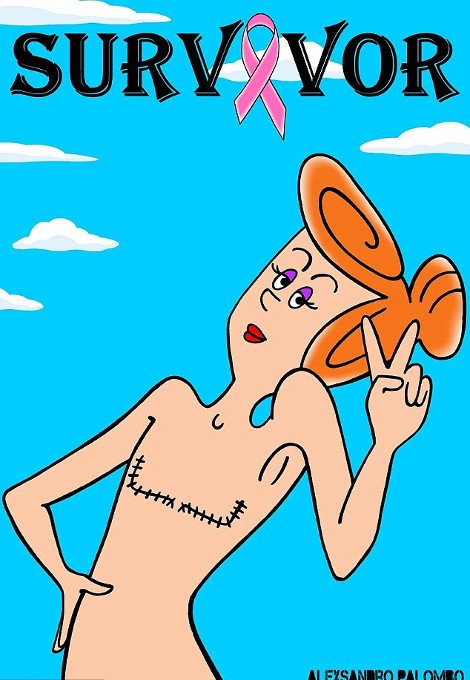 Πώς θα ήταν η Χιονάτη με καρκίνο του μαστού -Καρτούν και ηρωίδες παραμυθιού στο πλευρό γυναικών [εικόνες] | iefimerida.gr 5