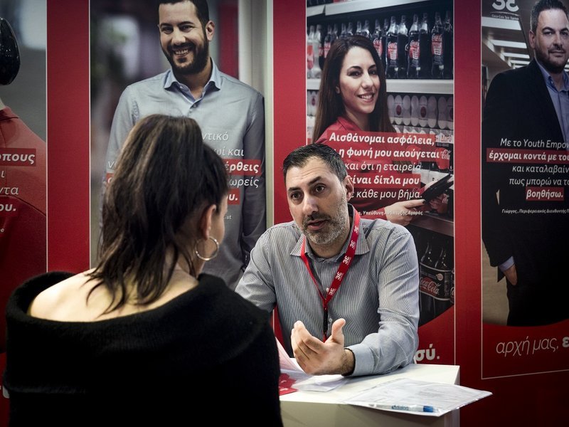 Η Coca-Cola Τρία Eψιλον στις Ημέρες Καριέρας Θεσσαλονίκης 2019 [εικόνες] | iefimerida.gr 5