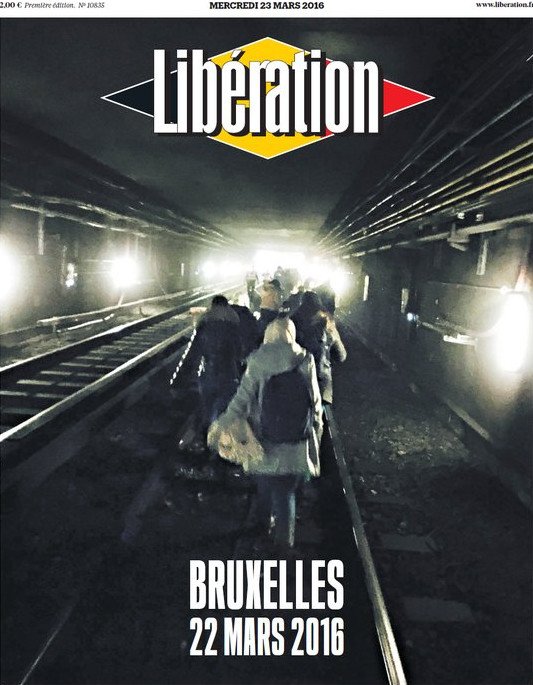 H Liberation για το μακελειό στις Βρυξέλλες - Τιμά το Βέλγιο και τους νεκρούς [εικόνα] | iefimerida.gr 0