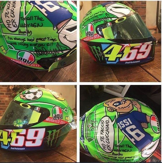 Moto GP: Ο Βαλεντίνο Ρόσι δεν ξέχασε τον Νίκι Χέιντεν [εικόνες] | iefimerida.gr 0