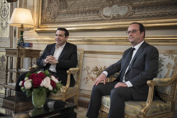 Ο Τσίπρας στο Μέγαρο των Ηλυσίων -Συνάντηση με τον Ολάντ [εικόνες & βίντεο] | iefimerida.gr 2