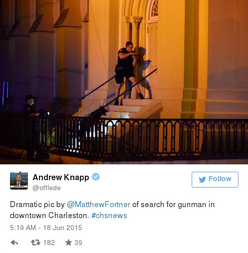 Μακελειό στις ΗΠΑ: Πυροβολισμοί σε εκκλησία μαύρων -9 νεκροί [εικόνες] | iefimerida.gr 10