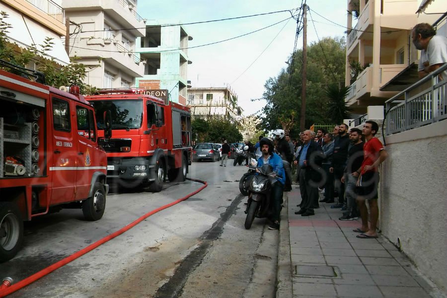 Στις φλόγες τυλίχθηκε σπίτι στα Χανιά -Στην περιοχή Νέα Χώρα [εικόνες & βίντεο]  | iefimerida.gr 8