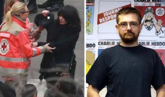 Καρέ που ραγίζουν καρδιές: Η στιγμή που η σύντροφος του διευθυντή του Charlie Hebdo μαθαίνει ότι είναι νεκρός [εικόνες & βίντεο] | iefimerida.gr 7