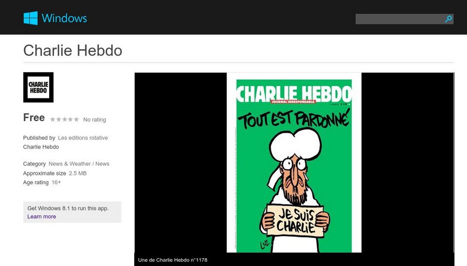 Σε tablet και smartphone το Charlie Hebdo -Πώς θα «κατεβάσετε» το φύλλο των επιζώντων [εικόνες] | iefimerida.gr 4