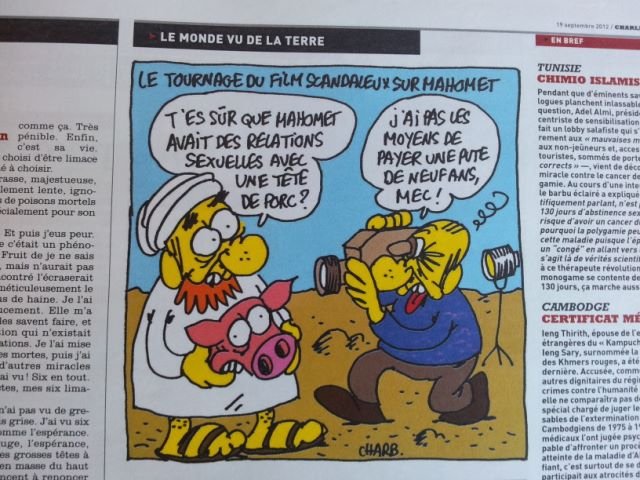 Αρχισυντάκτης Charlie Hebdo: Είμαστε ένα αθεϊστικό περιοδικό, πολιτικής σάτιρας [εικόνες] | iefimerida.gr 4