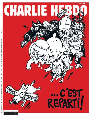 Προκλητικό και το νέο Charlie Hebdo: Μας κυνηγούν ο Πάπας, η Λεπέν και οι δημοσιογράφοι | iefimerida.gr 0
