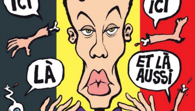 H νέα βλακεία του σατιρικού Charlie Hebdo: Κοροϊδεύει τα θύματα στο Βέλγιο [εικόνες] | iefimerida.gr 2