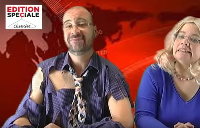 Το σκισμένο πουκάμισο έγινε σύμβολο στις διαδηλώσεις των απολυμένων της Air France [εικόνες] | iefimerida.gr 5