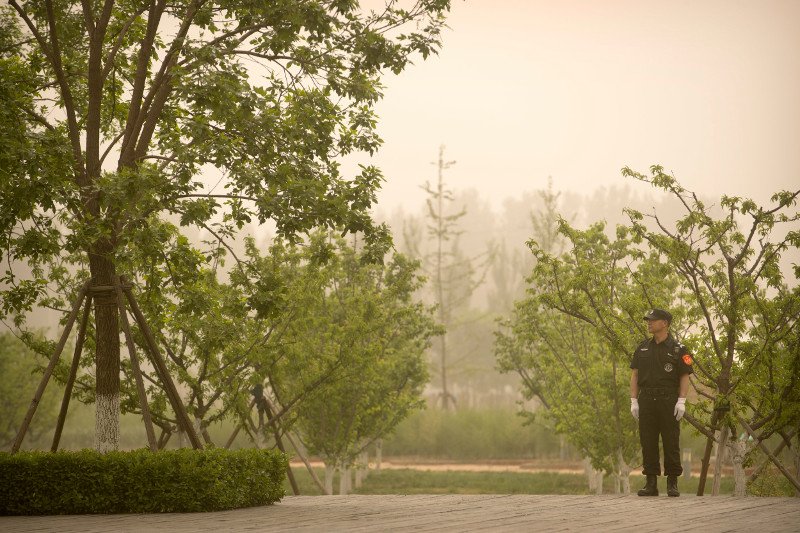 Κίνα: Αμμοθύελλες πλήττουν το βόρειο τμήμα της χώρας [εικόνες]	 | iefimerida.gr 0