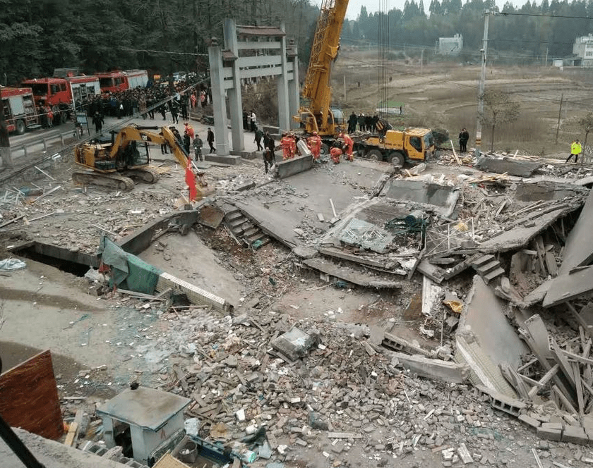 Κίνα: Κατέρρευσαν 3 πολυκατοικίες -Aνθρωποι παραμένουν παγιδευμένοι [εικόνα] | iefimerida.gr 0