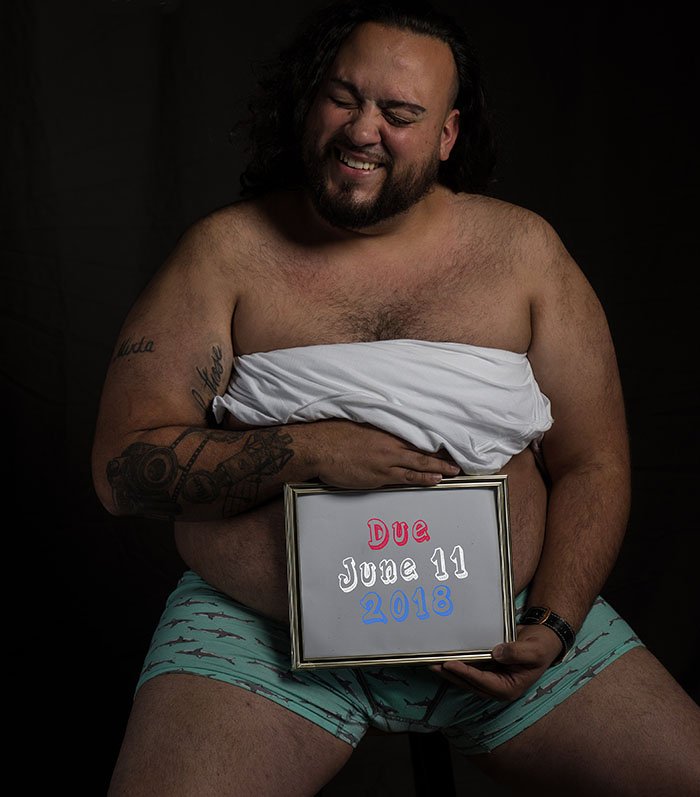 Η ξεκαρδιστική φωτογράφιση άνδρα που η γυναίκα του αρνήθηκε να φωτογραφηθεί έγκυος [εικόνες]  | iefimerida.gr 4