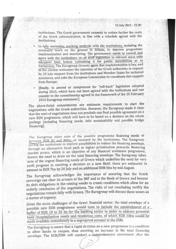 Εισήγηση του Eurogroup για το προσωρινό Grexit | iefimerida.gr 4