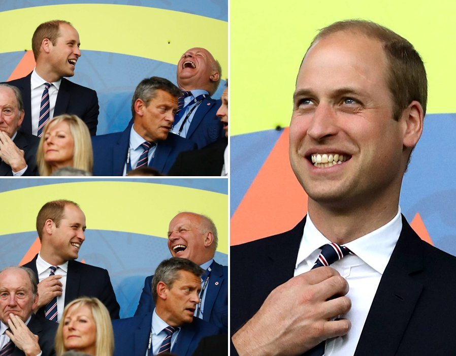 Ο πρίγκιπας Γουίλιαμ στο Σεντ Ετιέν βλέπει την Εθνική Αγγλίας [εικόνες] | iefimerida.gr 2