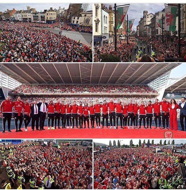 Ουαλία: 200.000 φίλαθλοι στην υποδοχή της Εθνικής [εικόνες] | iefimerida.gr 4
