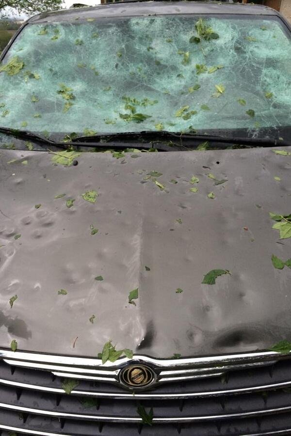 Βιβλική καταστροφή -Χαλάζι σε μέγεθος μπάλας του μπέιζμπολ διέλυσε αυτοκίνητα και σπίτια στις ΗΠΑ [βίντεο & εικόνες] | iefimerida.gr 0