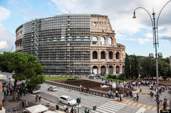 Εργασίες συντήρησης στο Κολοσσαίο: Το διάσημο αξιοθέατο της Ρώμης αλλάζει όψη [εικόνες] | iefimerida.gr 0