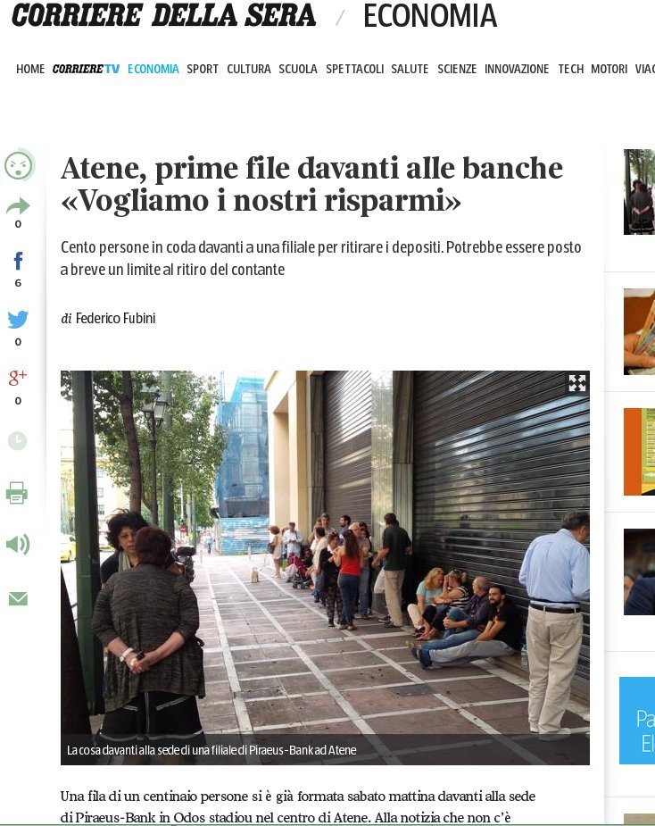 Ξένα ΜΜΕ για το δημοψήφισμα: Δειλία, εκβιασμός, κόσμος στα ΑΤΜ | iefimerida.gr 1