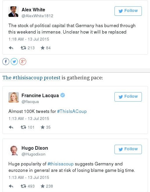 This is a coup/Αυτό είναι πραξικόπημα - Το hashtag συμπαράστασης στην Ελλάδα που σαρώνει όλο τον κόσμο | iefimerida.gr 0
