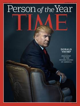 TIME: Ο Ντόναλντ Τραμπ πρόσωπο της χρονιάς για το 2016-«Πρόεδρος των διχασμένων Πολιτειών της Αμερικής» | iefimerida.gr 0