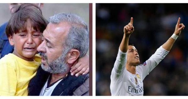 Ο μικρός Σύριος πρόσφυγας συνάντησε τον Κριστιάνο Ρονάλντο [εικόνες] | iefimerida.gr 2