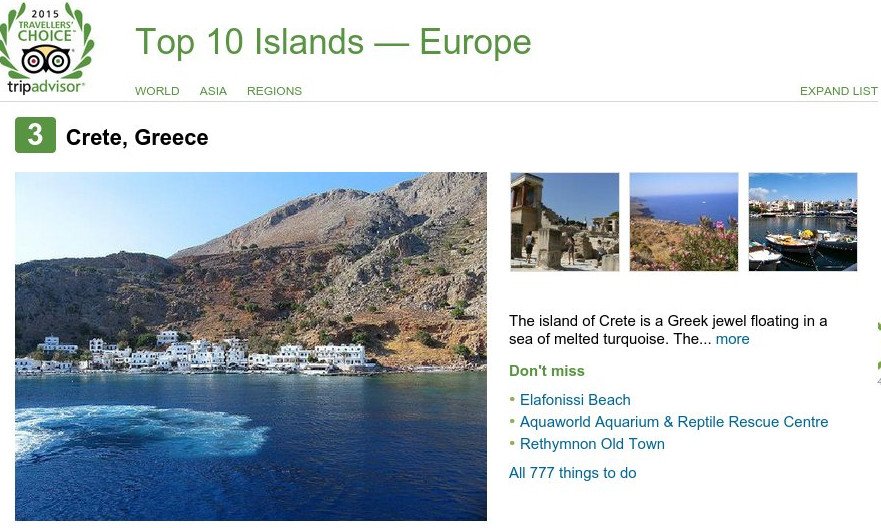 Τρία ελληνικά τα ωραιότερα νησιά της Ευρώπης -Σαντορίνη, Κρήτη και Ζάκυνθος στην κορυφή [εικόνες] | iefimerida.gr 2