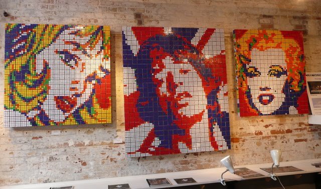 «Μαθηματικά» έργα τέχνης από κύβους του Ρούμπικ [εικόνες + βίντεο] | iefimerida.gr 2