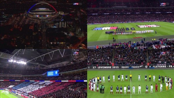 Παγκόσμια συγκίνηση στο Λονδίνο: Ολο το Γουέμπλεϊ τραγούδησε την Μασσαλιώτιδα [εικόνες & βίντεο] | iefimerida.gr 8