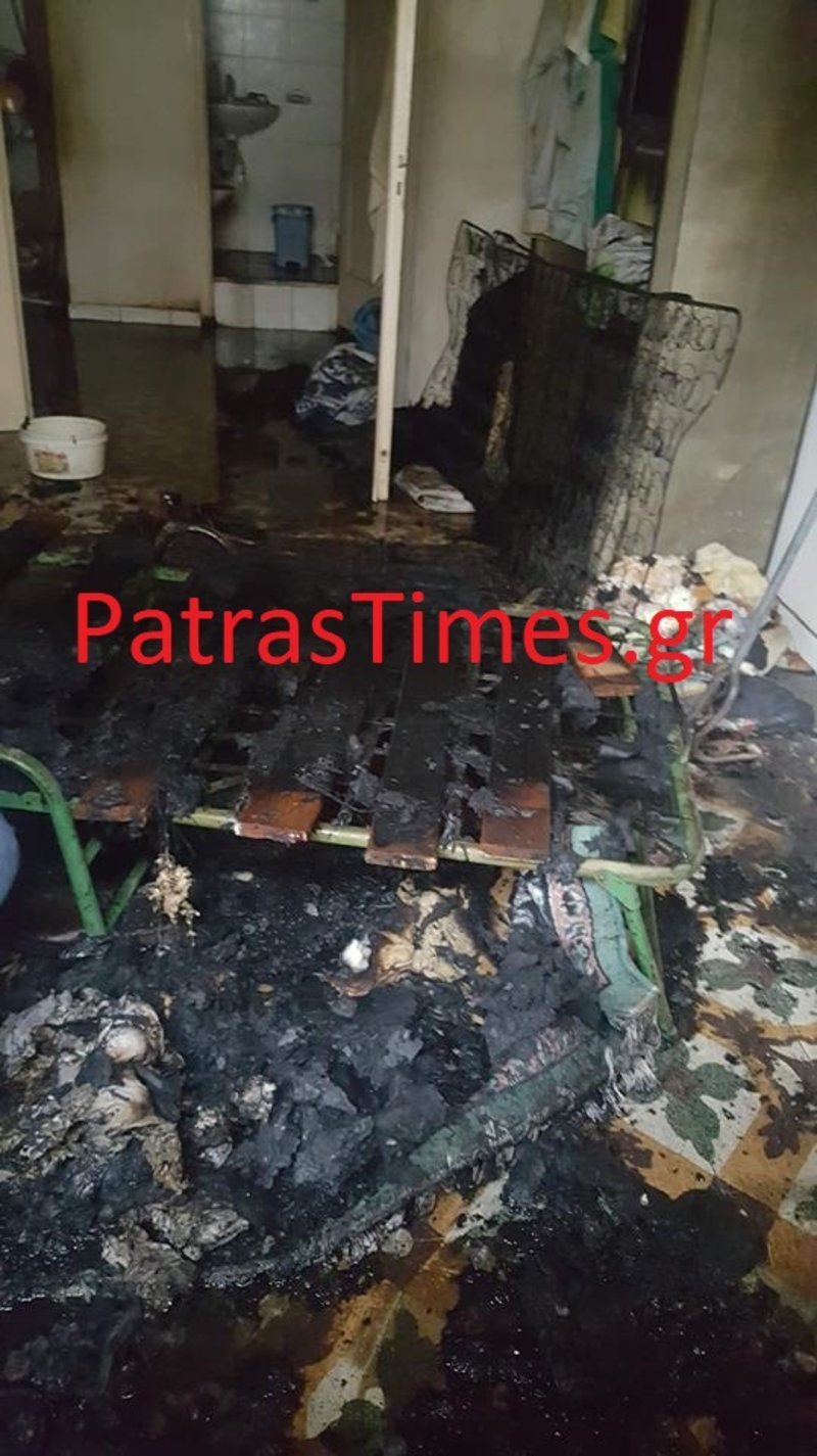 Πάτρα: Αποκοιμήθηκε με αναμμένο τσιγάρο και βρήκε τραγικό θάνατο [εικόνες & βίντεο] | iefimerida.gr 1