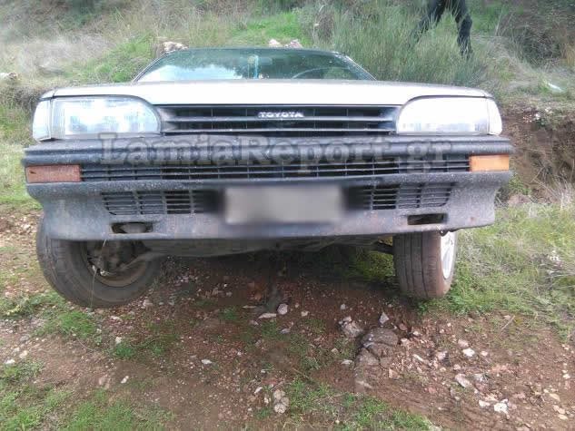 Απίστευτη καταδίωξη στη Λαμία: Οι κλέφτες έπεσαν σε χαντάκι με το αυτοκίνητο [εικόνες] | iefimerida.gr 1