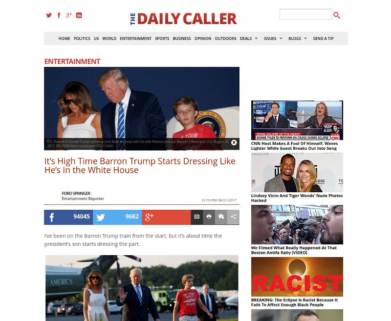 Κοροϊδεύουν πάλι τον γιό του Τραμπ για τα ρούχα του -Τον υπερασπίστηκε η Τσέλσι Κλίντον [εικόνες] | iefimerida.gr 0