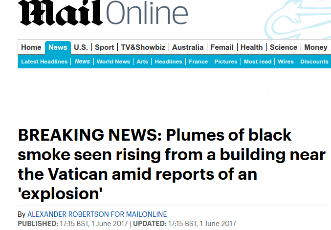 Υπό έλεγχο η μεγάλη πυρκαγιά στη Ρώμη δίπλα στο Βατικανό [εικόνες &amp; βίντεο] | iefimerida.gr 4