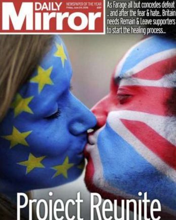 Τα πρωτοσέλιδα του βρετανικού Τύπου για το Brexit [εικόνες] | iefimerida.gr 1