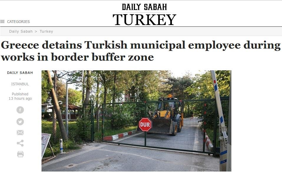 Εκπληξη και ειρωνείες από τα τουρκικά ΜΜΕ για τη σύλληψη του Τούρκου στον Eβρο | iefimerida.gr 1