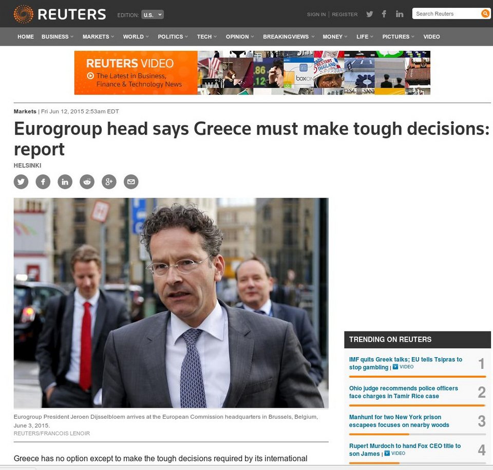 Οι εταίροι ξεκαθαρίζουν: Ηρθε η ώρα να αποφασίσετε αν θα μείνετε μόνοι σας | iefimerida.gr 0