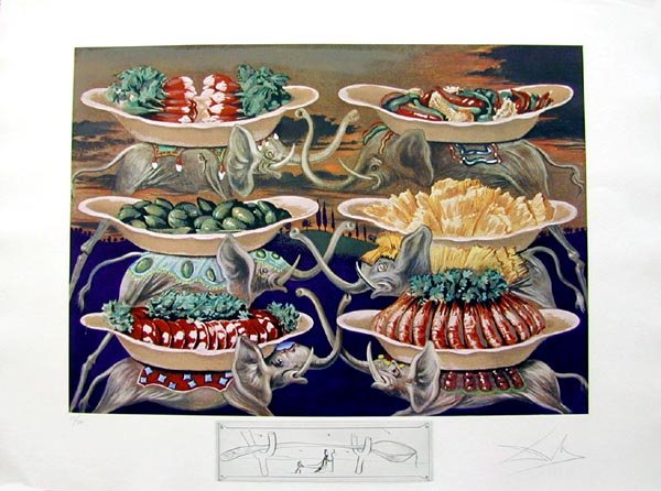 Ενα βιβλίο με συνταγές από τον Σαλβατόρ Νταλί -Τρέλα, φινέτσα, πλούτος [εικόνες] | iefimerida.gr 9