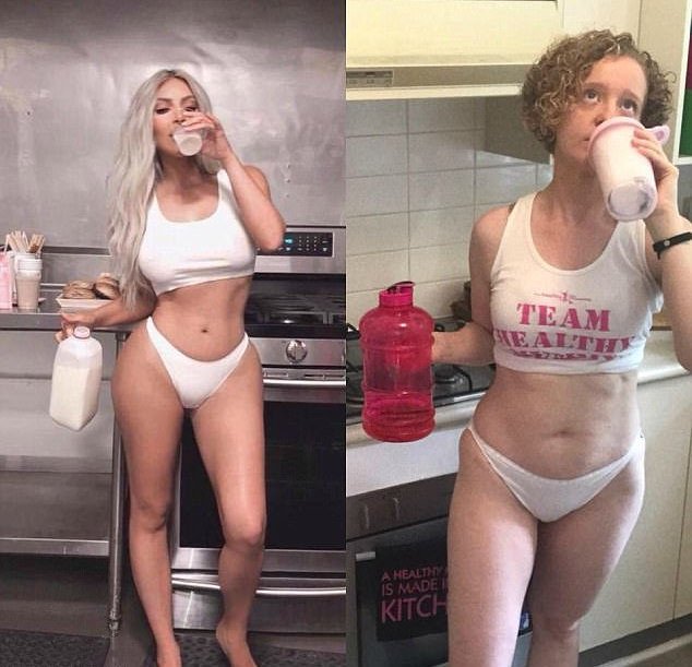 Περήφανες μαμάδες ποζάρουν αλά Κιμ Καρντάσιαν -Ημίγυμνες στην κουζίνα [εικόνες] | iefimerida.gr 1